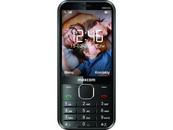 Maxcom MM334 Classic 4G Mobiltelefon Svart