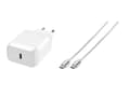 Pikkukuva 1 / 5: Vivanco Super Fast Power Delivery Charger Set, Sisätila, AC, 1 m, Valkoinen