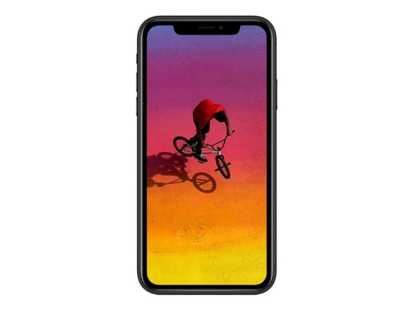 Refurbished | Apple iPhone XR - 4G smarttelefon - dual-SIM / Internminne 128 GB - LCD-skjerm - 6,1" - 1792 x 828 piksler - bakkamera 12 MP - frontkam