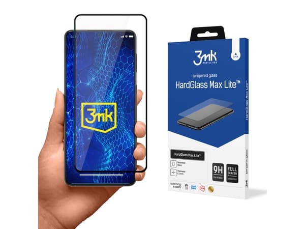 3mk HardGlass Max Lite suojalasi Samsung Galaxy S22 + -laitteelle