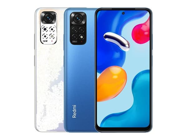 Xiaomi Redmi Note 11S - 4G pekskärmsmobil - dual-SIM - RAM 6 GB / Internminne 128 GB - microSD slot - OLED-skärm - 6.43" - 2400 x 1080 pixlar (90 Hz)