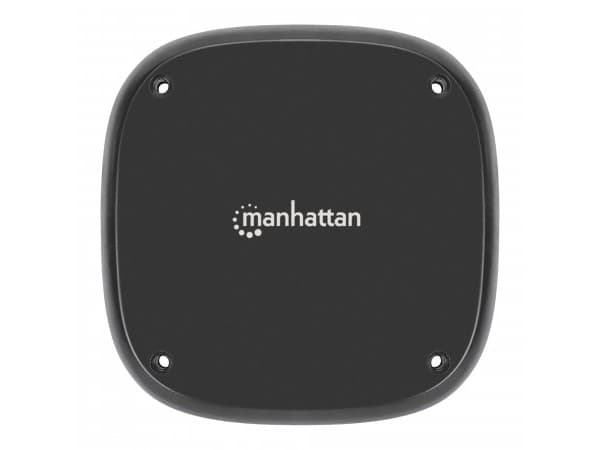 Manhattan 102346, Innendørs, AC, Trådløs lading, 1,2 m, Sort