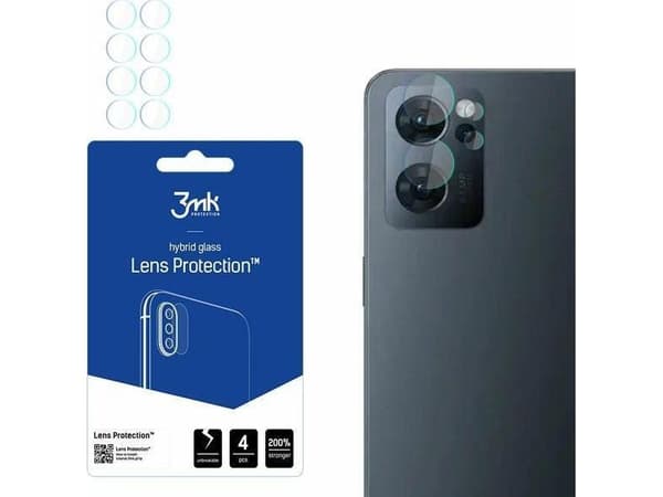 3MK 3MK linsskydd Oppo Reno 7 5G kamera linsskydd 4st
