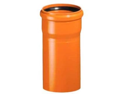 Magnaplast Ulkoinen viemäriputki PCV-U 200/2000x3.9 KGEM SN2 vaahdotettu