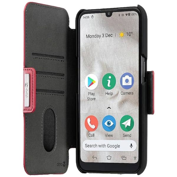 doro Wallet Case Case Doro 8100 Röd 380264