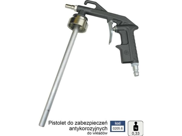 ADLER PNEUMATISK KORROSIONSSKYDDSPISTOL MAR0205.6
