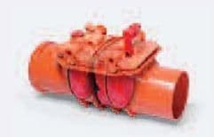 Kessel Backventil i plast DN 150 (73150R)