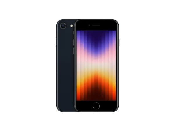 Apple iPhone SE (3. sukupolvi) - 5G älypuhelin - dual-SIM / Sisäinen muisti 256 Gt - LCD-näyttö - 4,7" - 1334 x 750 pikseliä - takakamera 12 MP - etu