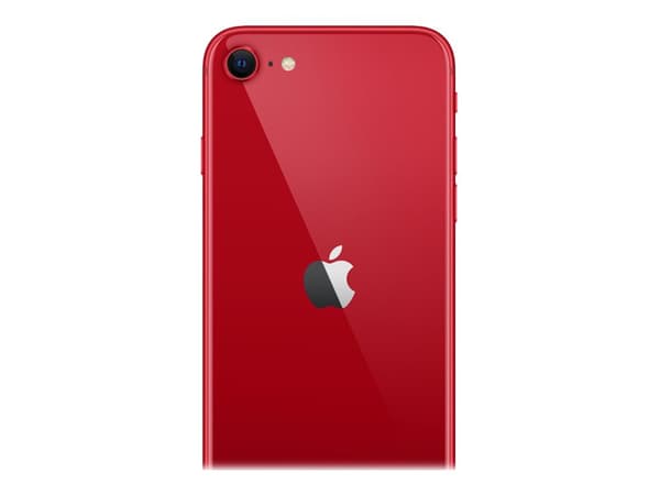 Apple iPhone SE (3rd generation) - (PRODUCT) RED - 5G smartphone - dobbelt-SIM / Internminne 64 GB - LCD-display - 4.7" - 1334 x 750 piksler - rear c