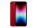 Miniatyrbilde 1 av 5: Apple iPhone SE (3rd generation) - (PRODUCT) RED - 5G smartphone - dobbelt-SIM / Internminne 64 GB - LCD-display - 4.7" - 1334 x 750 piksler - rear c