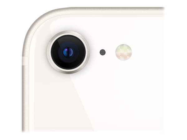 Apple iPhone SE (3. sukupolvi) - 5G älypuhelin - dual-SIM / Sisäinen muisti 64 Gt - LCD-näyttö - 4,7" - 1334 x 750 pikseliä - takakamera 12 MP - etuk