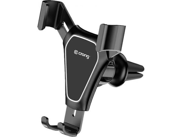 Crong Gravity Auto-Clip Bilholder - Gravity biltelefonholder 4,7"- 6,5" (svart)