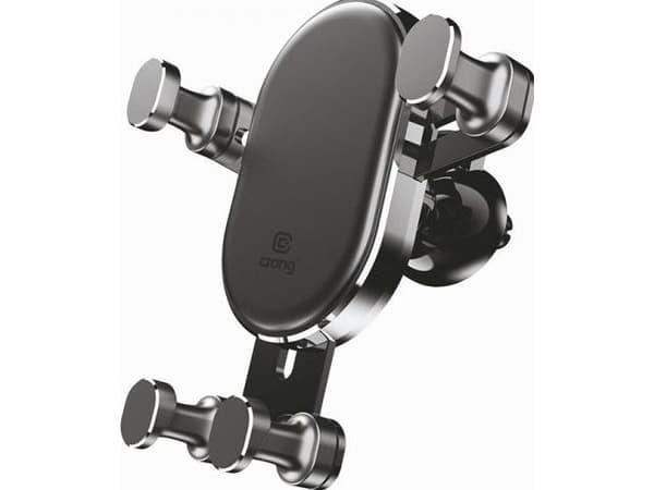 Crong Gravity Auto-Lock bilholder - Gravity bilholder for 4,7"-6,5" telefon (svart)