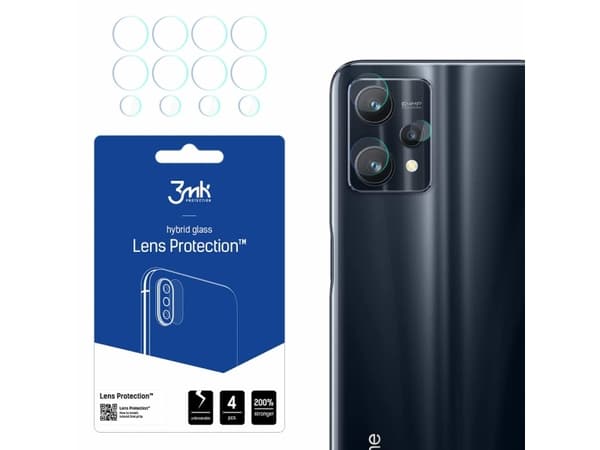 3MK 3MK Lens Protect Realme 9 Pro+ Kameralinsebeskyttelse 4stk