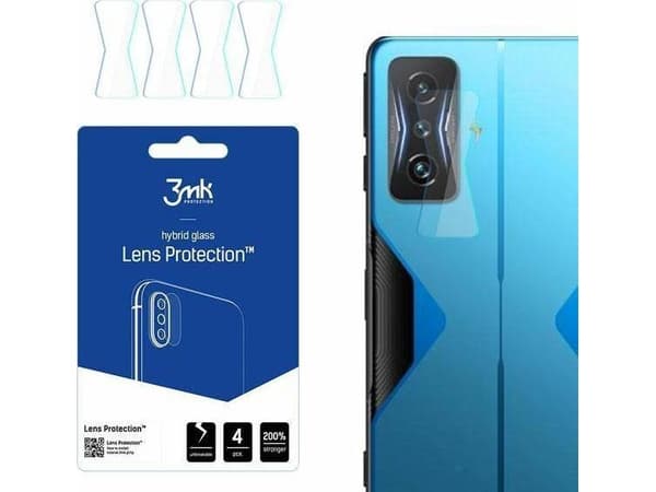 3MK 3MK Objektivskydd Xiaomi Redmi K50 GE Skydd för kameralins 4st