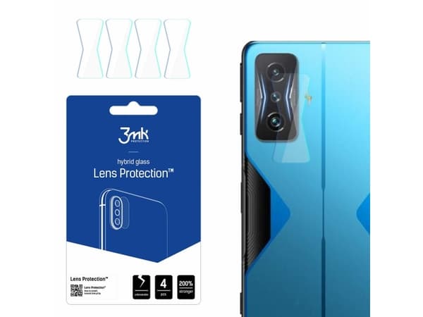 3MK 3MK Objektivskydd Xiaomi Redmi K50 GE Skydd för kameralins 4st