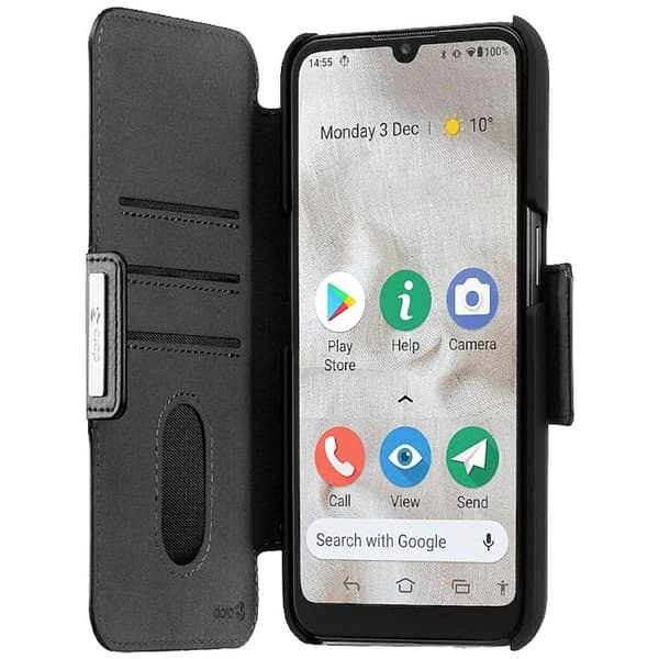 doro Wallet Case Case Doro 8100 Svart 380263