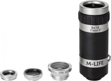 M-Life Lens Smartphone Phone Nettbrett 4in1 M-Life |