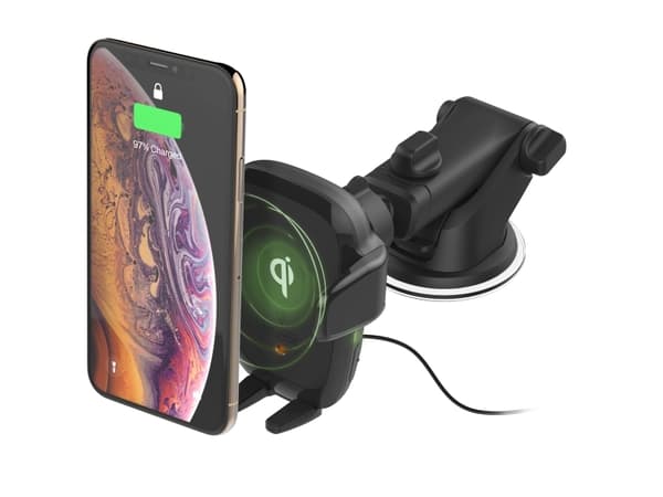 iOttie Auto Sense, Automatisk, USB, 12 V, Trådløs lading, Sort Sort