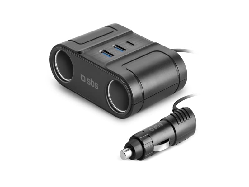 SBS TEHWCR2CAR3U, Automatisk, Cigarr tändare, Svart