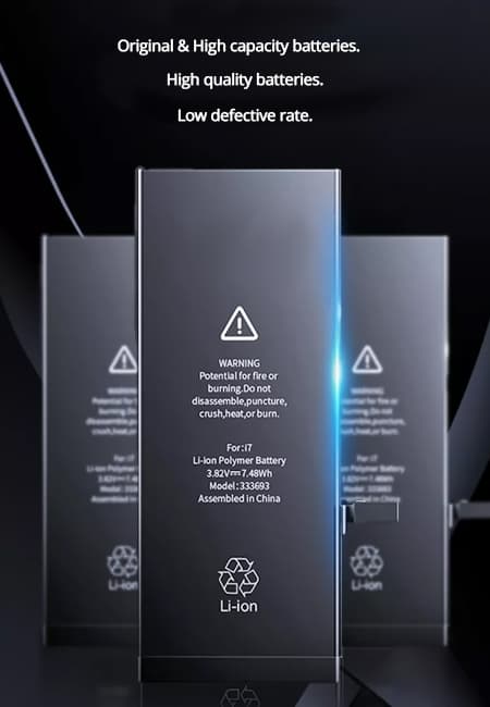 iPhone XS Max Högkapacitetsbatteri - 3174mAh