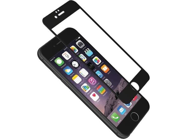 Cygnett AeroCurve, Apple, iPhone 6s Plus iPhone 6 Plus, Ripebestandig, Sort, Gjennomsiktig