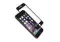 Miniatyrbilde 1 av 2: Cygnett AeroCurve, Apple, iPhone 6s Plus iPhone 6 Plus, Ripebestandig, Sort, Gjennomsiktig
