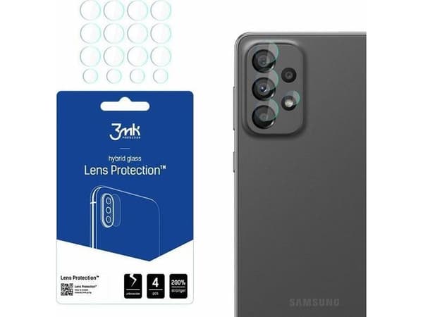 3MK 3MK Lens Protect Sam A73 5G A736 Protection for the camera lens 4 pcs