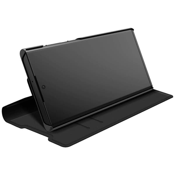 Black Rock The Classic Booklet Samsung Galaxy S22 Ultra Svart Stativfunktion 2167MPU02