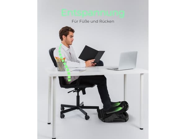 ICY BOX fotstøtte ergonomisk
