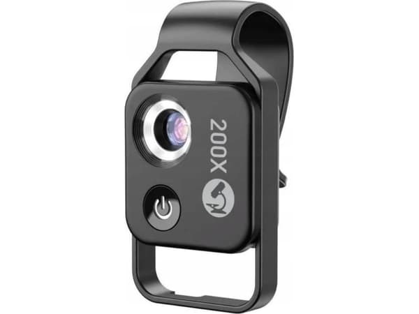 Apexel digital mikroskoplinse for telefon / 200x zoom / Apl-ms002