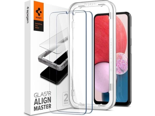 Spigen AGL04280, Samsung, Galaxy A13 (2022), Transparent, 2 styck