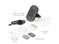Miniatyrbilde 2 av 5: iOttie iTap Wireless 2, Automatisk, USB, 12 V, Trådløs lading, Sort