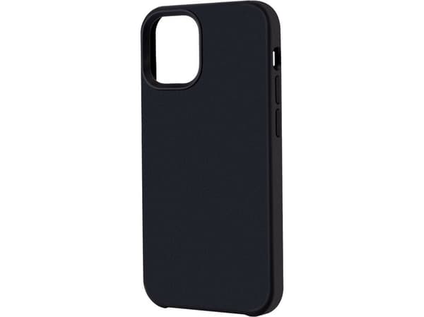 X-Shield - Baksidedeksel for mobiltelefon - termoplast-polyuretan (TPU) - svart - for Apple iPhone 12 Pro Max