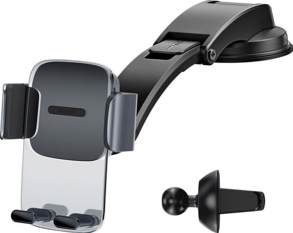 Baseus SUYK000001, Mobiltelefon / smartphone, Active-hållare, Bil, Svart