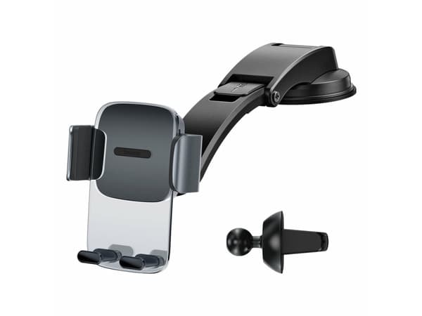 Baseus SUYK000001, Mobiltelefon / smartphone, Active-hållare, Bil, Svart Svart