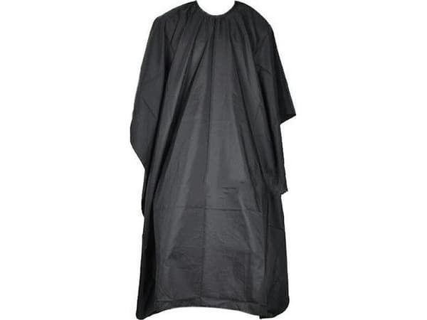 Apte AG333A HAIRDRESSING CAPE LONG BLACK APRON universal