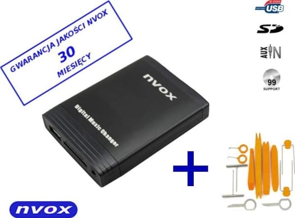 CD-veksler USB SD MP3-emulator HONDA ACURA 2005... (NVOX NV1086M HONDA 1 ACURA 2005)