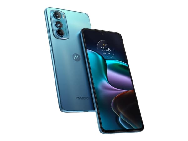 Motorola Edge 30 - 5G smarttelefon - dobbelt-SIM - RAM 8 GB / Internminne 128 GB - OLED-display - 6.5" - 2400 x 1080 piksler (144 Hz) - 3x bakkamera Grønn