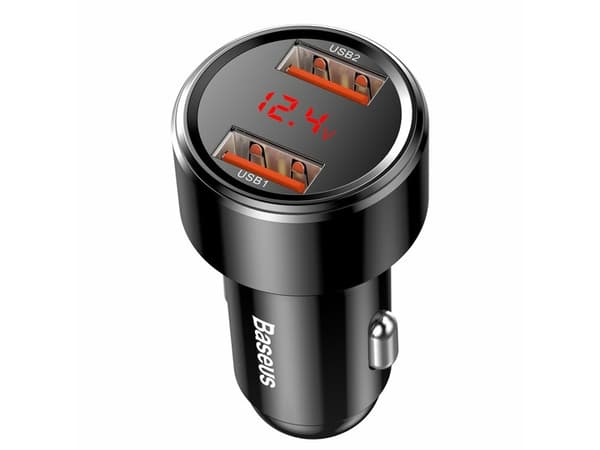Baseus CCMLC20A-01, Automatisk, USB, 20 V, Sort