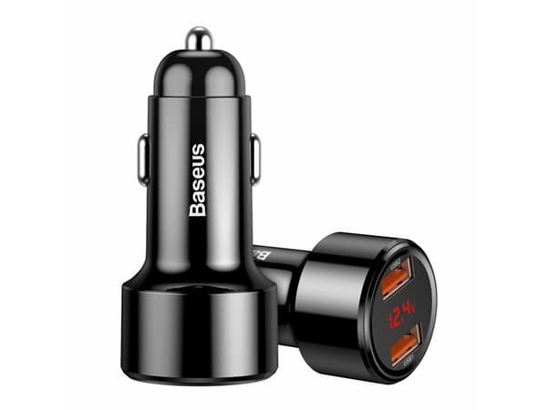 Baseus CCMLC20A-01, Automatisk, USB, 20 V, Sort Sort