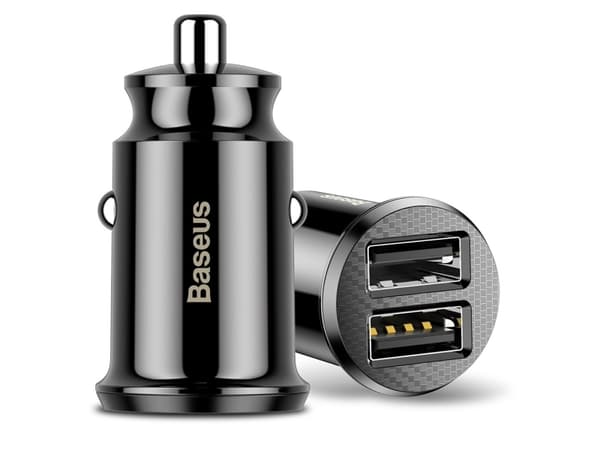 Baseus CCALL-ML01, Utendørs, Cigartenner/lighter, 3,1 A, Svart
