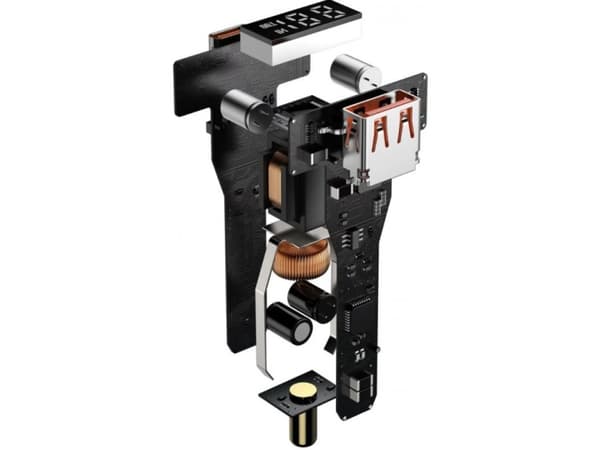 Baseus Superme-lader 1x USB-A 1x USB-C 5 A (02683)