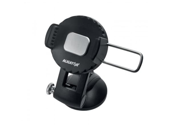 Aligator HA03, Mobiltelefon / smartphone, Passiv hållare, Bil, Svart