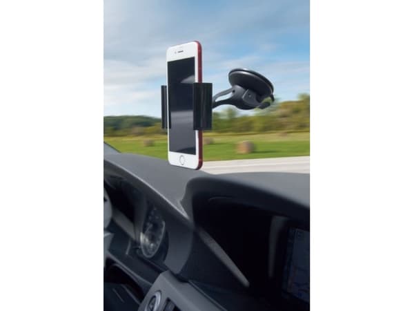 Aligator HA02, Mobiltelefon / smartphone, Passiv hållare, Bil, Svart
