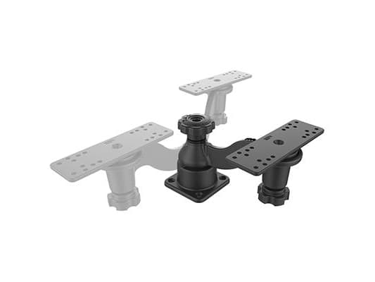 RAM Mounts RAM-109HU, Navigatør, Aktiv holder, Båt, Svart