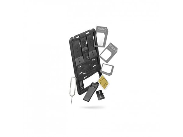 SBS TEKITSIM31READ, SIM-kortadapter, Micro-SIM, Nano-SIM, SIM i full størrelse, Micro-SIM, 1 stykker, 75 mm, 2 mm