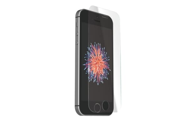 JustMobile Xkin Tempered Glass, Apple, iPhone SE, Ripebestandig, Gjennomsiktig, 1 stykker