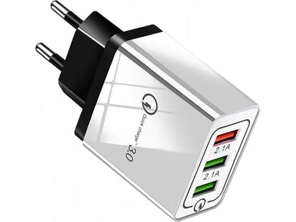 Vega Faston lader 3x USB-A 2,4 A (25312)