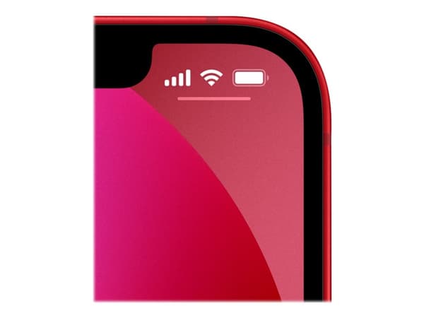 Apple iPhone 13 - (PRODUCT) RED - 5G smartphone - dobbelt-SIM / Internminne 512 GB - OLED-display - 6.1" - 2532 x 1170 piksler - 2x bakkameraer 12 MP
